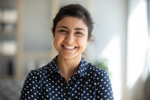 woman in polka dotted shirt wondering does php work